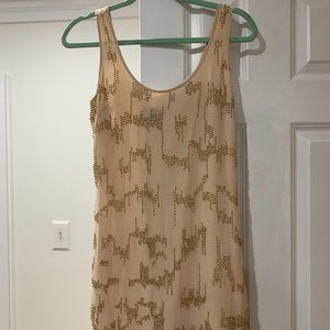 Bebe Beaded Dress, XS